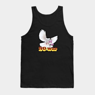 no war nice art Design. Tank Top